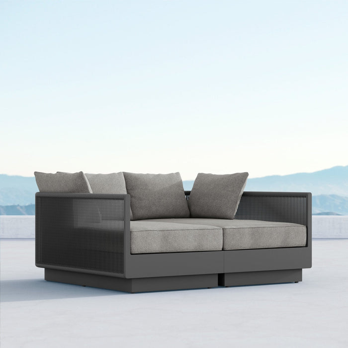 Porto | Day Bed - Charcoal - Azzurro LivingAzzurro Living