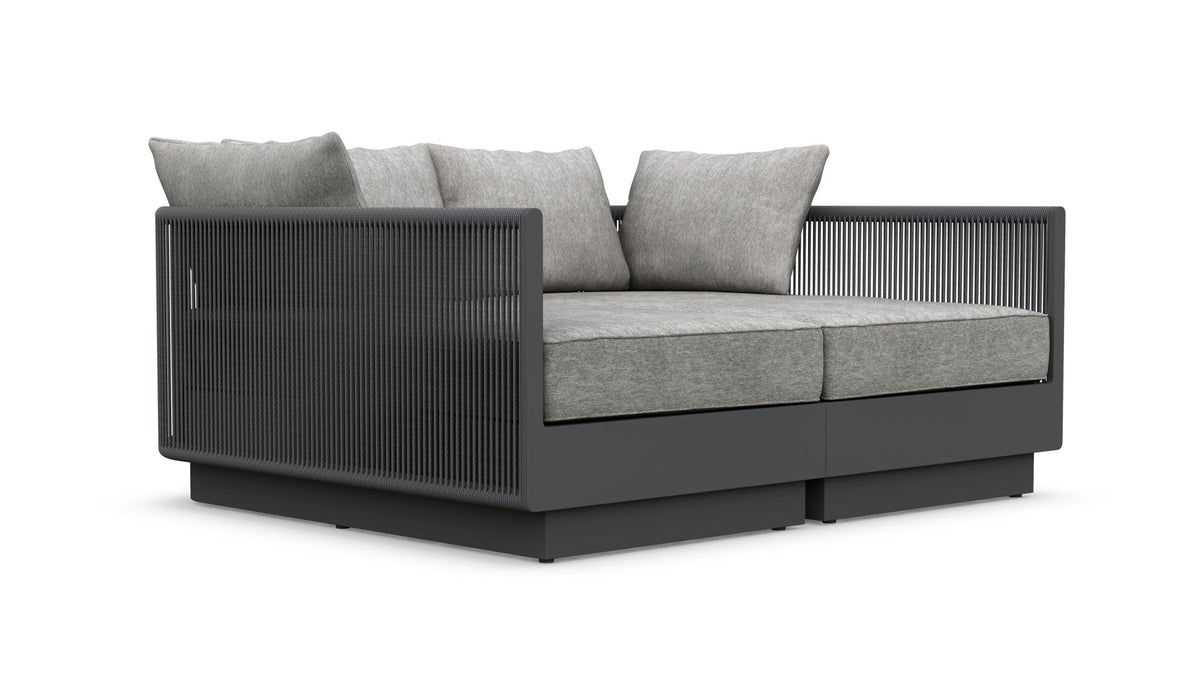 Porto | Day Bed - Charcoal - Azzurro LivingAzzurro Living