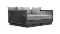 Porto | Day Bed - Charcoal - Azzurro LivingAzzurro Living