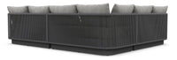 Porto Sectional - Charcoal - Build Your Own Sectionals Azzurro Living