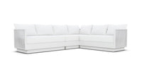 Porto Sectional - White - Build Your Own Sofa / Sectional Azzurro Living