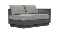 Porto Sectional - Charcoal - Build Your Own Sectionals Azzurro Living