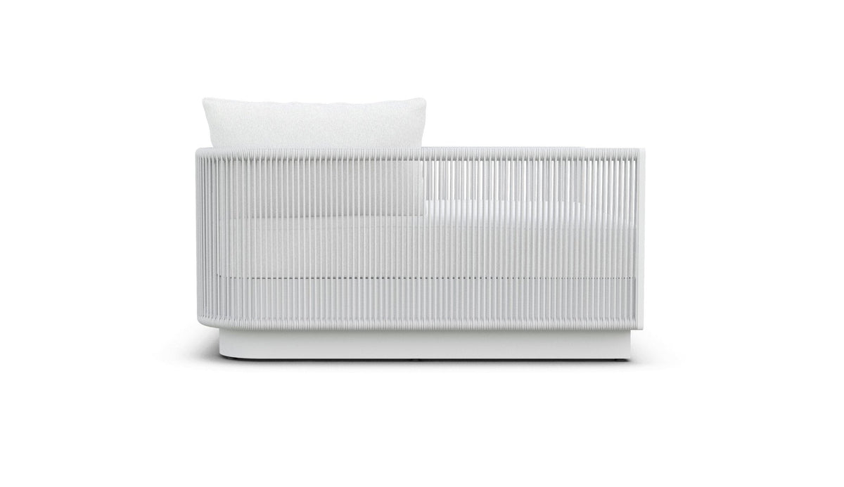 Porto Sectional Sofa Right Arm - White Sofa / Sectional Azzurro Living
