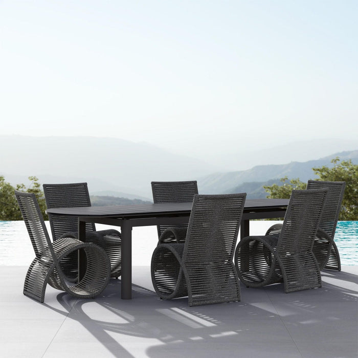 Seville | Extendable Dining Table - Anchor Gray Dining Tables Azzurro Living