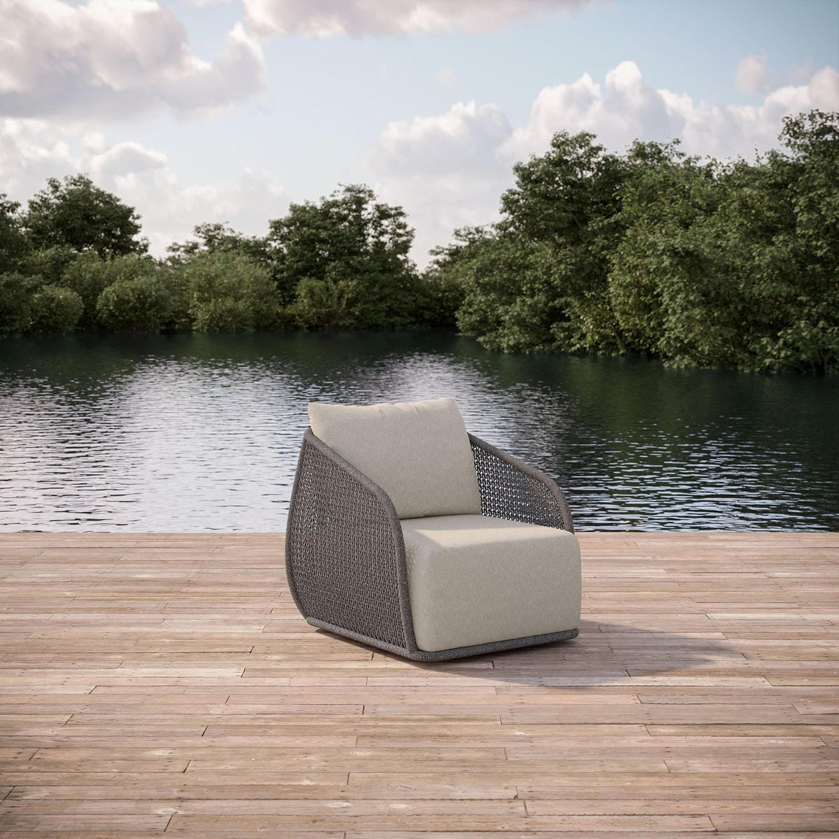 Sorrento | Swivel Club Chair - Azzurro LivingAzzurro Living