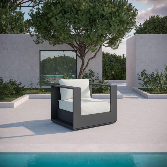 Sydney | Swivel Club Chair - Charcoal Club Chairs - Swivel Azzurro Living