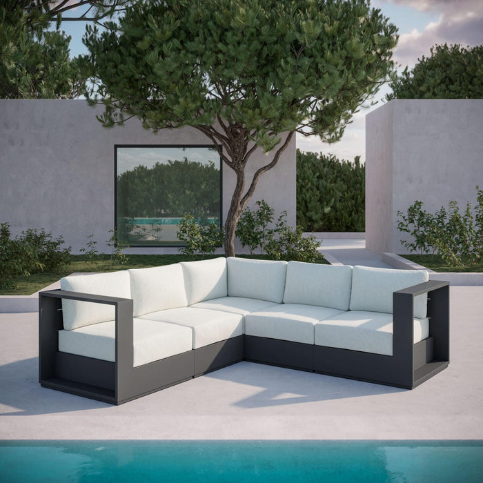 Sydney | Sectional Sofa 5pc - Charcoal Sectionals Azzurro Living