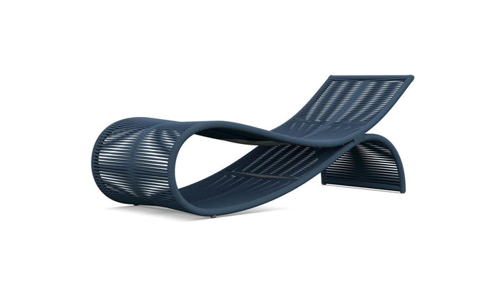 Wave | Chaise Lounge - Deep Royal Lounge Chairs Azzurro Living