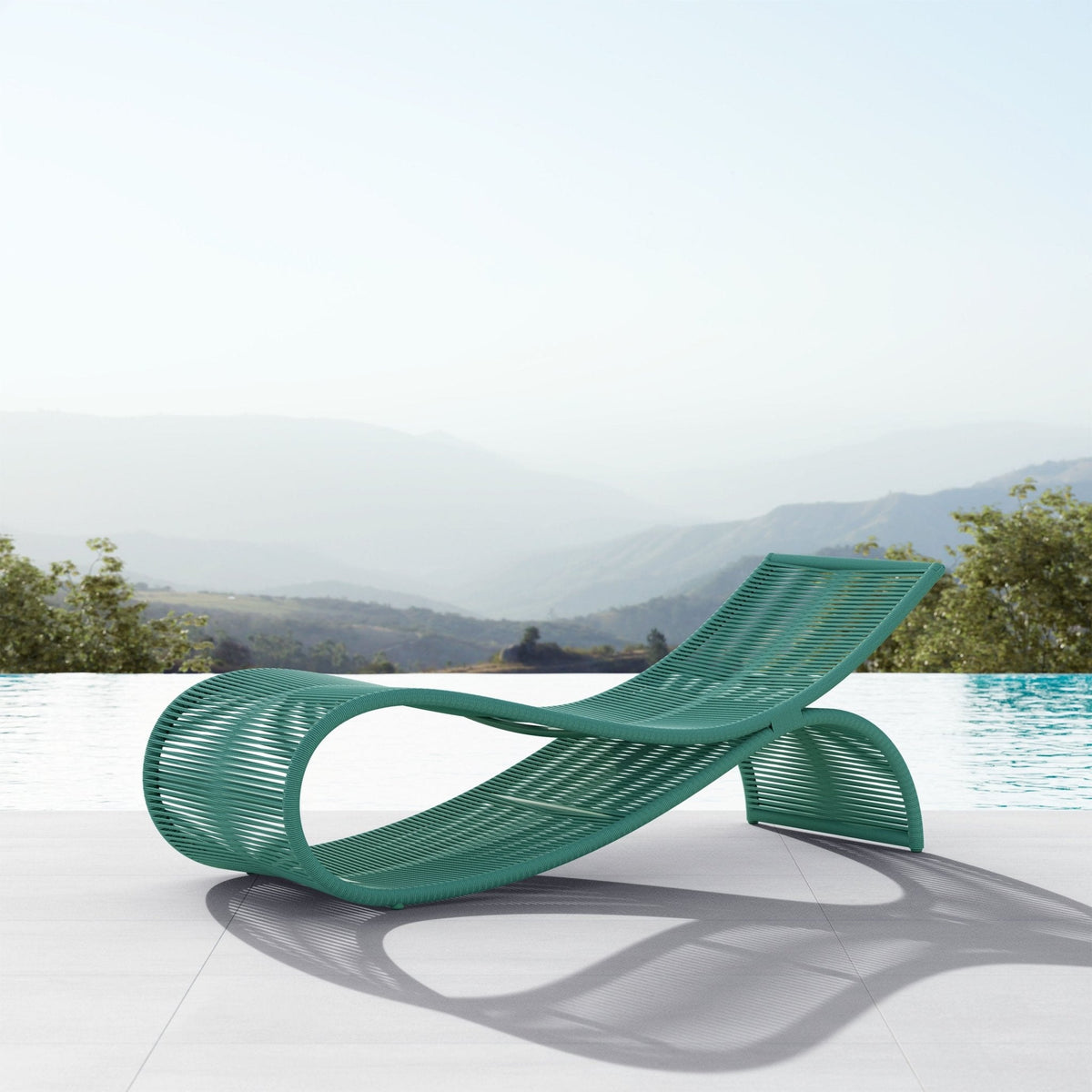 Wave | Chaise Lounge - Hunter Lounge Chairs Azzurro Living