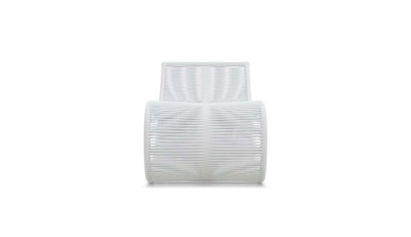 Wave Chaise Lounge White Mist - Azzurro LivingAzzurro Living