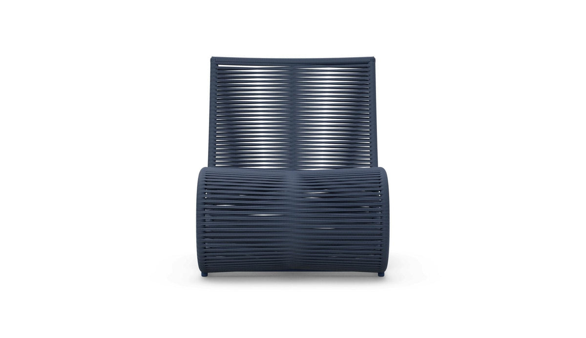 Wave Club Chair Midnight Blue x2 Club Chairs Azzurro Living
