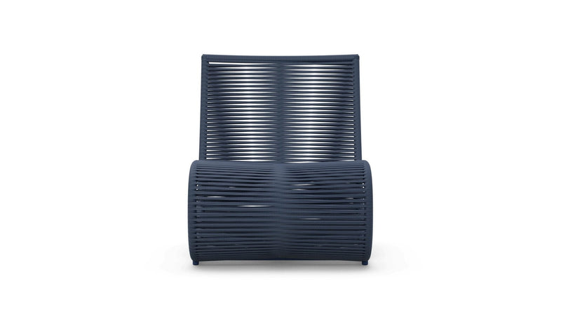Wave Club Chair Midnight Blue x2 Club Chairs Azzurro Living