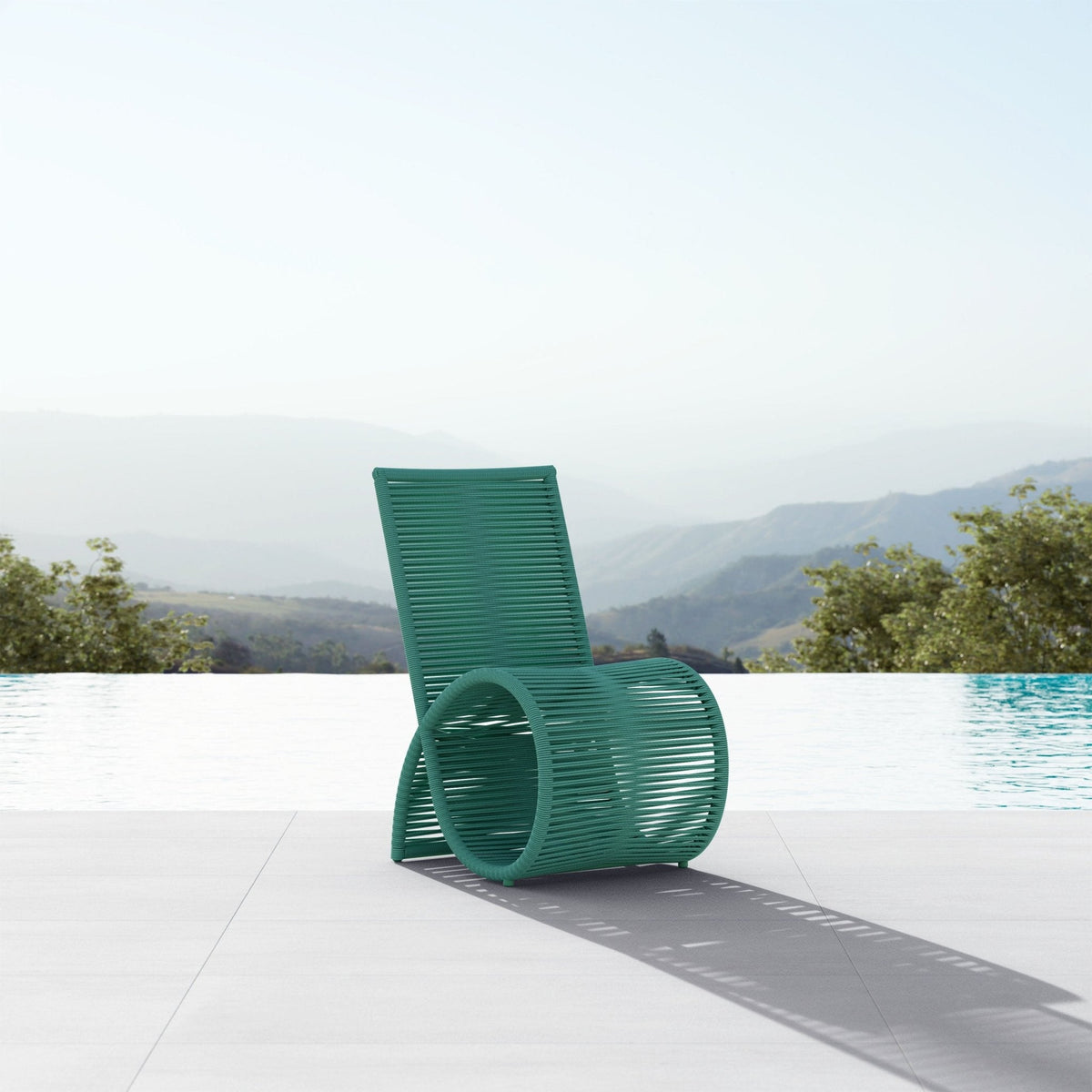 Wave | Dining Chair x2 - Hunter Dining Chairs Azzurro Living