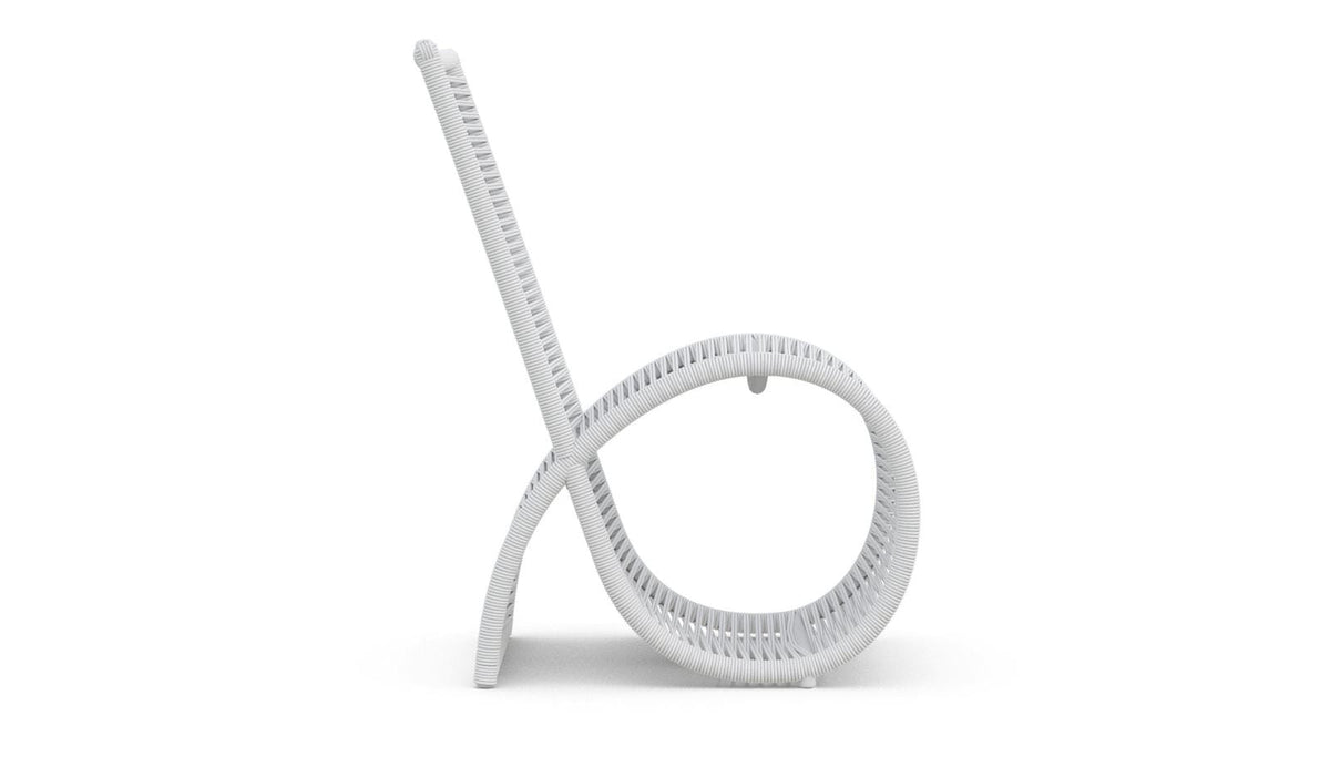 Wave Dining Chair White Mist x2 Dining Chairs Azzurro Living