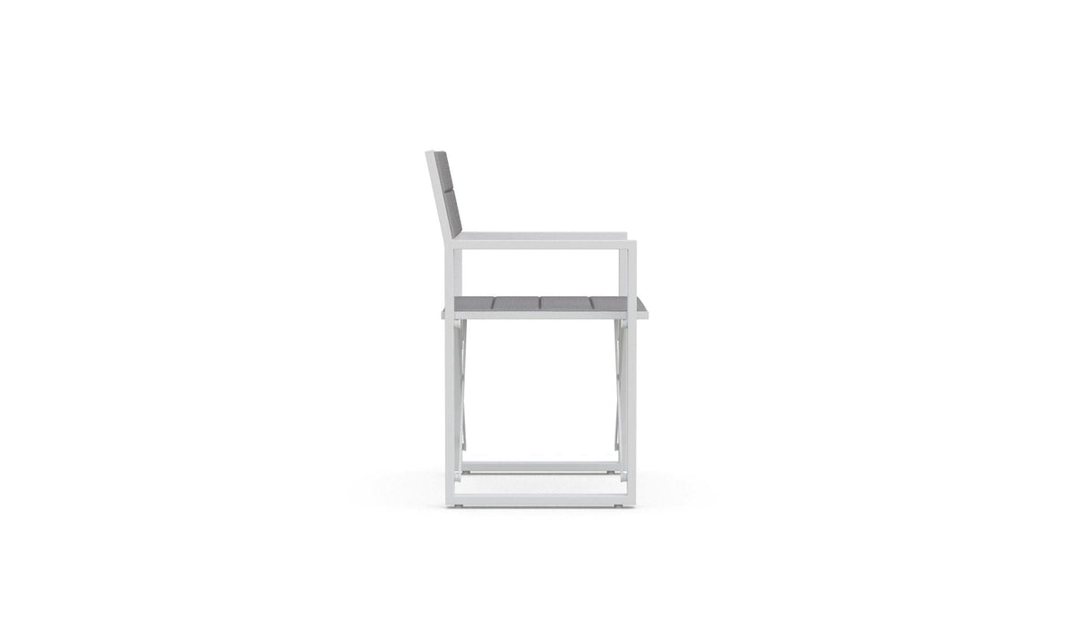 Amalfi | Directors Chair White x 4 - Azzurro Living