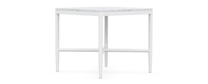 Corsica | SideTable - White. Marble Occasional Tables Azzurro Living