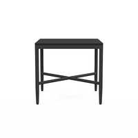 Corsica | SideTable - Charcoal. Granite Occasional Tables Azzurro Living
