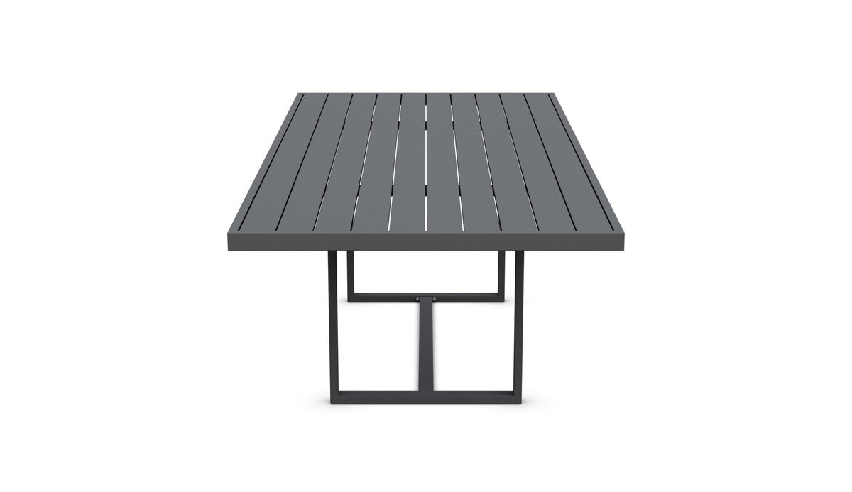 Pavia | 96" Dining Table - Charcoal Dining Azzurro Living