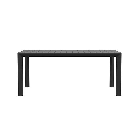 Porto | 72" Dining Table - Charcoal Dining Azzurro Living