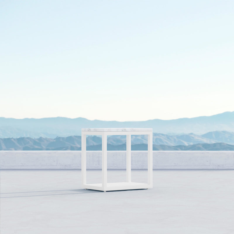 Seaview | Side Table - White Occasional Tables Azzurro Living