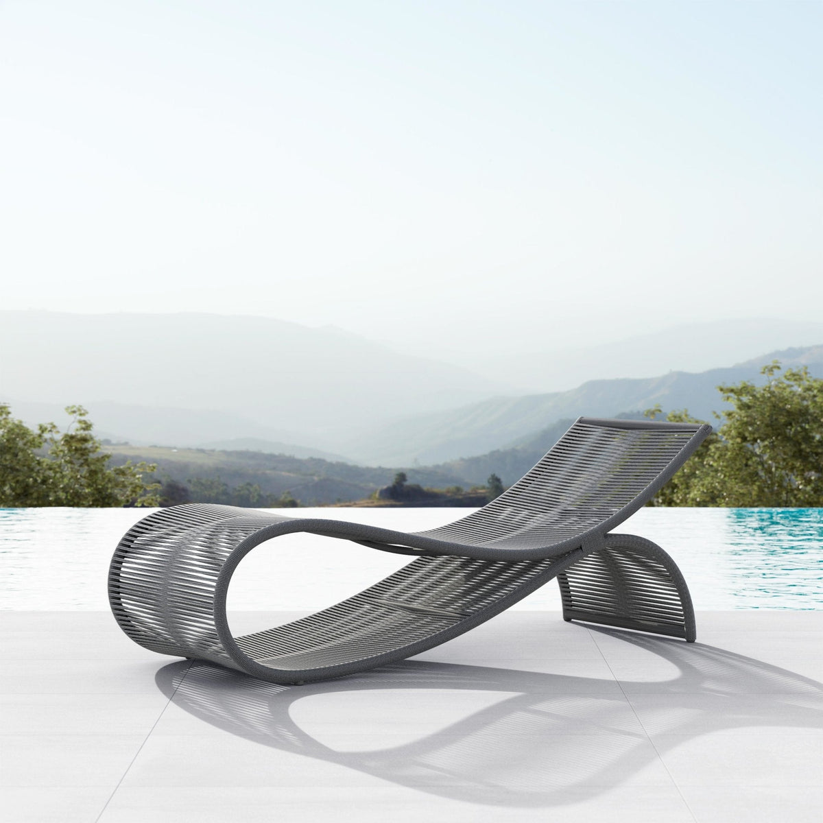 Wave | Chaise Lounge - Ash Lounge Chairs Azzurro Living
