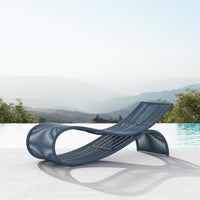 Wave | Chaise Lounge - Deep Royal Lounge Chairs Azzurro Living