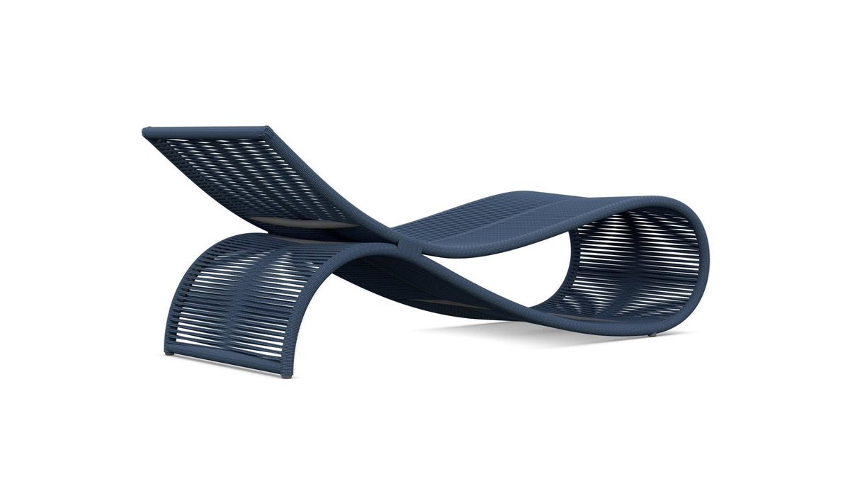 Wave | Chaise Lounge - Deep Royal Lounge Chairs Azzurro Living